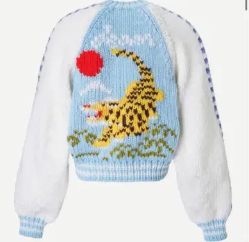 anrealage homme KNIT SOUVENIR JACKET