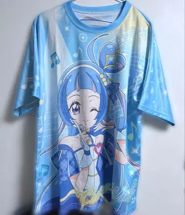 키미프리 소후 나나 큐어 윙크 풀 그래픽 티셔츠