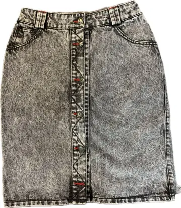 브랜드 불명 구제 의류 데님 스커트 vintage