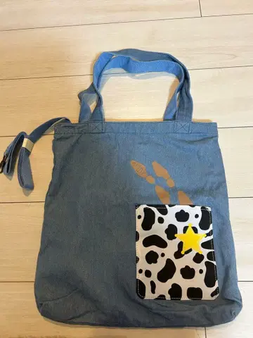 토이스토리 토트백 데님