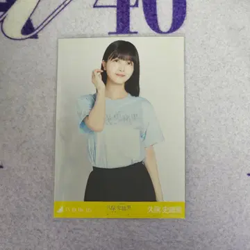 노기자카46 생사진 쿠보 시오리 쿠보 졸업 콘서트 T셔츠 중