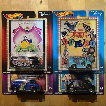 핫휠 디즈니 4대 세트