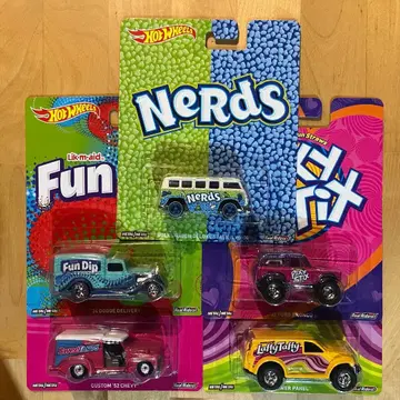 2 핫휠 캔디 5대 세트 컴플리트!!