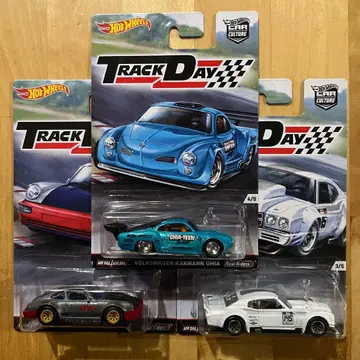 핫휠 TRACK DAY 3대 세트