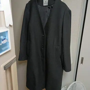 나노 유니버스 블랙 롱 코트