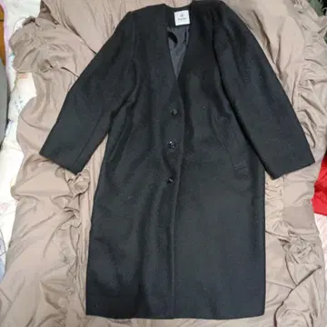 나노 유니버스 블랙 롱 코트