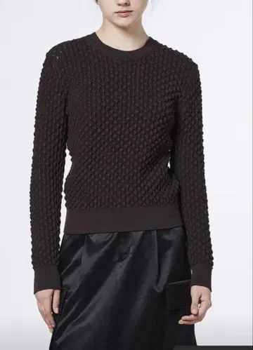 Sov. / SNOWY 팝콘 크루넥 니트