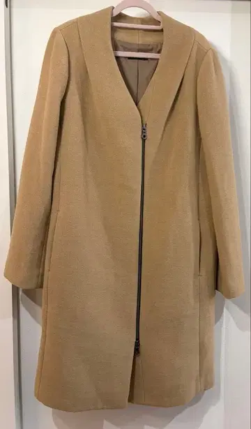 새상품급 LASUD 노카라 롱 코트