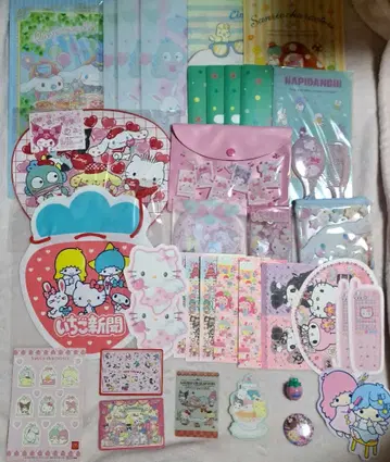 딸기 신문 부록 덤 포함