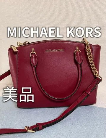 MICHAEL KORS 마이클코어스 와인 레드 숄더백 새상품급