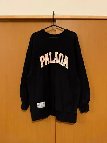 DESCENDANT PALAOA 블랙 맨투맨 사이즈 2