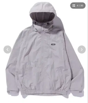 [새상품] XLARGE RAGLAN HOODED 자켓 그레이 M사이즈