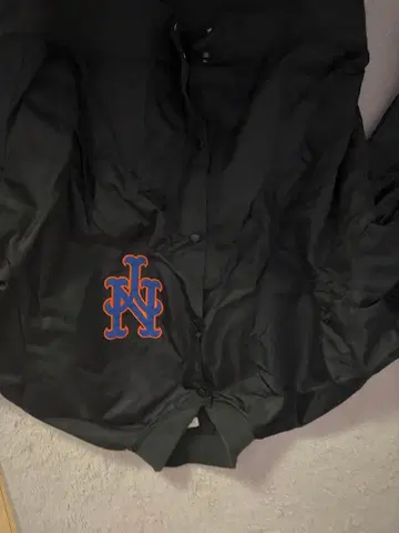 뉴욕 메츠 바시티 자켓 블랙