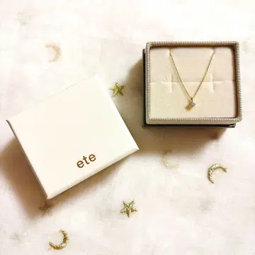 [ 새상품 ] ete 골드 목걸이 다이아몬드