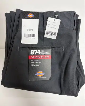 디키즈 Dickies 874 워크 팬츠 32x32 차콜