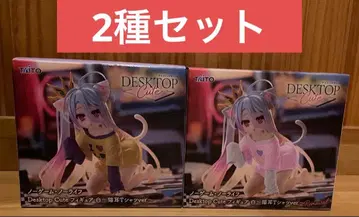 노 게임 노 라이프 Desktop Cute 피규어 고양이 귀 T셔츠 2종