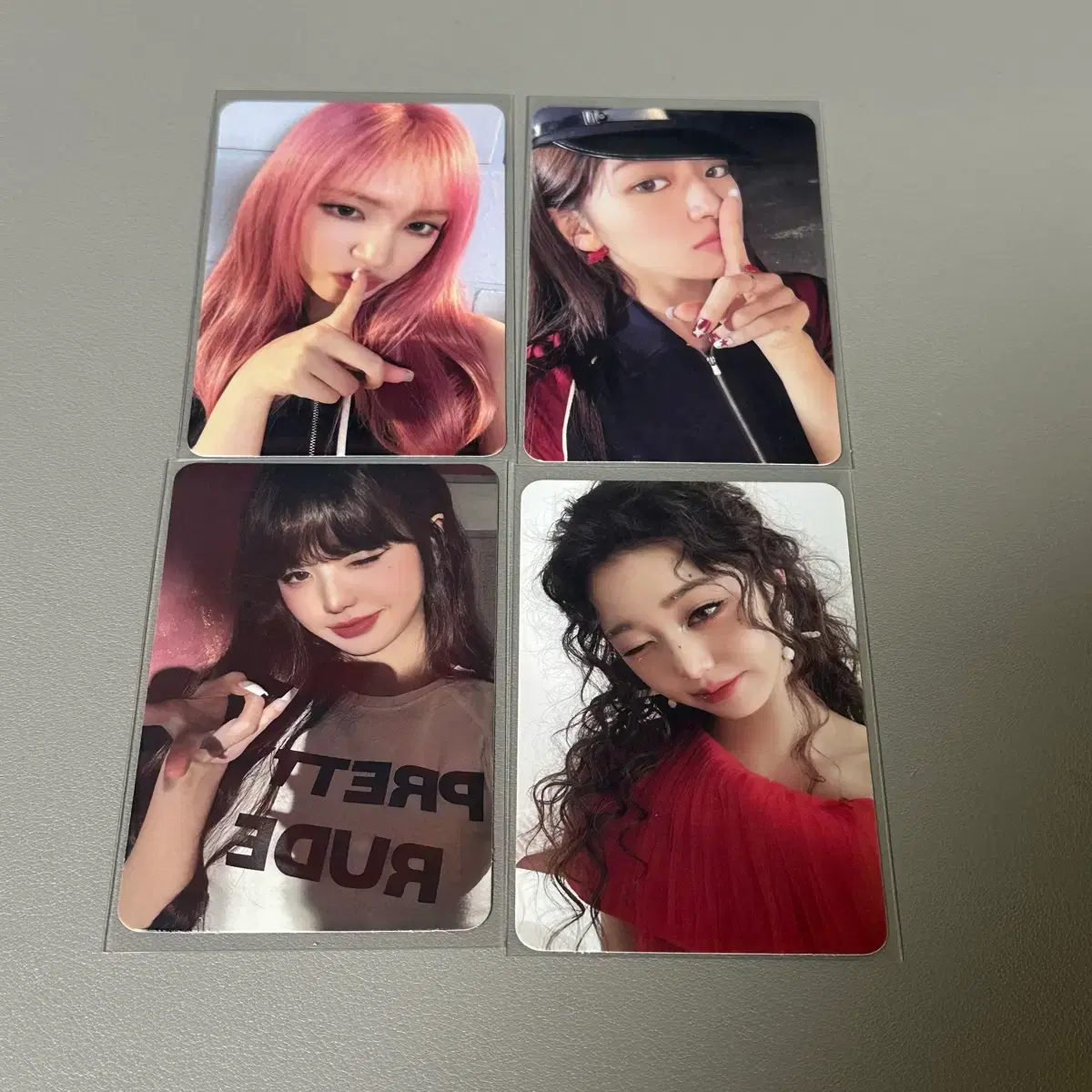 IVE ウォニョン MINE ナミル MAKESTAR メクス 1次 うさぎブランケット トレカ