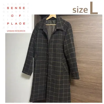 뉴질랜드 울 체스터 코트 다크 브라운