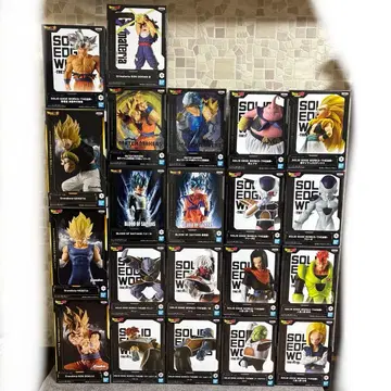 드래곤볼 피규어 묶음 판매 21점