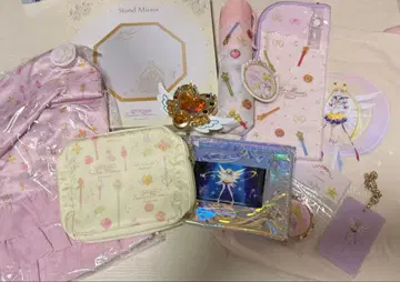 세일러문 스탠드 거울 쓰리코인즈 파우치 우산 토트백 복조리