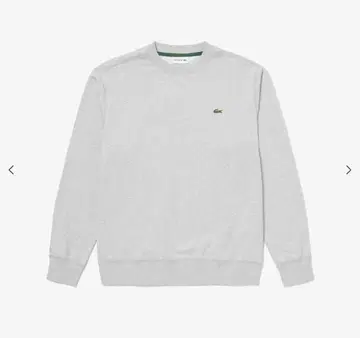Lacoste 그레이 크루넥 맨투맨