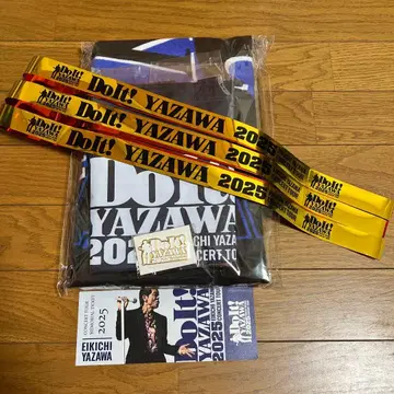 Do It! YAZAWA 2025 티셔츠 배지 리스트 밴드 세트