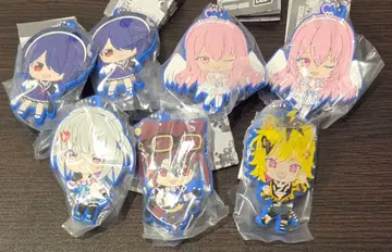 [ 미개봉 새상품 ] 아오기리 고등학교 러버 마스코트 5종 7개 세트