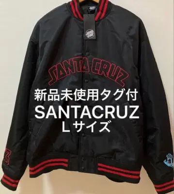 SANTACRUZ 바시티 자켓 L 사이즈 블랙