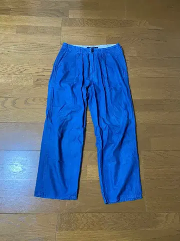 mizuiro ind 치노 팬츠 사이즈 1 블루