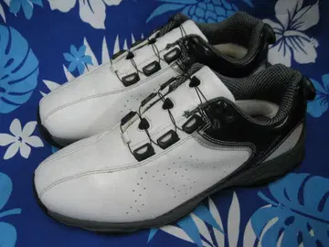 Rivieras 골프화 화이트 x 블랙 27.0cm