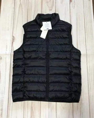 울트라 라이트 다운 베스트 UNIQLO 블랙 S