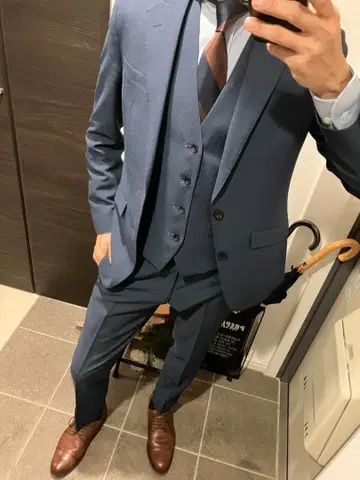 [컨디션 최상] SUIT SELECT 네이비 셋업