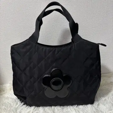 [ 고품질 ] 마리콴트 퀼팅 데이지 토트백