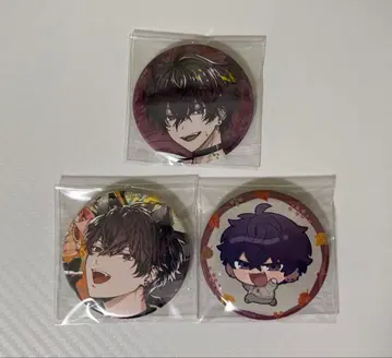 사에키 잇테츠 캔뱃지 세트 3개