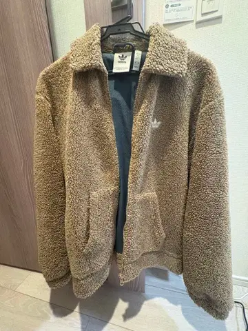 adidas 플리스 자켓 M 베이지