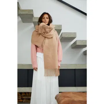 아소스메레 ASAUCEMELER 프린지 롱 스톨 Chaos 애로우즈