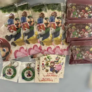 슈퍼 마리오 캐릭터 굿즈 세트