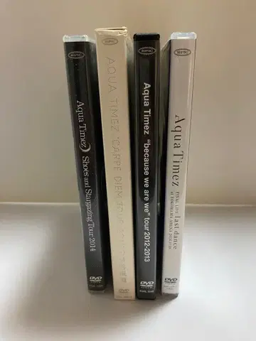 Aqua Timez 라이브 DVD 4매 세트