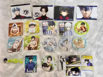 블루 록 애니메이션 그림 코스터 카드 묶음 판매