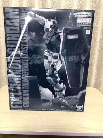 새상품 MG 풀 아머 건담 썬더볼트 라스트 세션 ver.