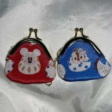 디즈니 스토어 설날 2026 복주머니 파우치 미키 칩