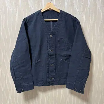 포스트 오버올즈 엔지니어 자켓 네이비 캔버스 L 1104-COD