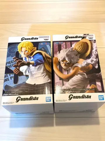 원피스 그란디스타 니카 루피 사보 피규어 세트