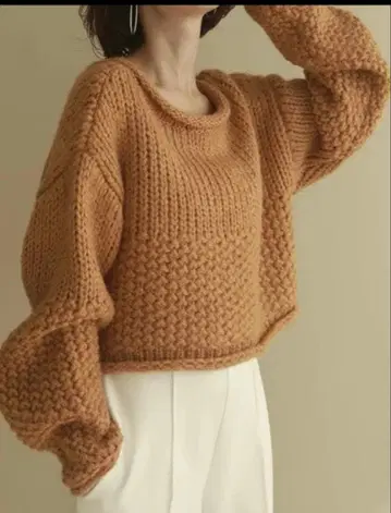 louren 니트 basket short knit