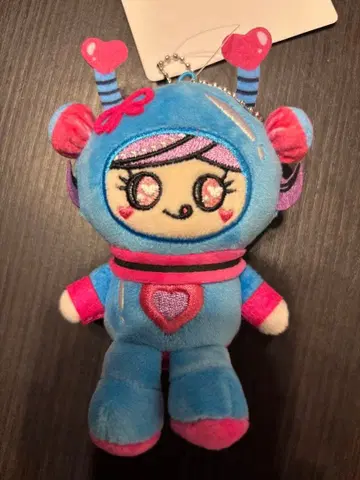 시나코스믹 봉제 인형 키링 블루