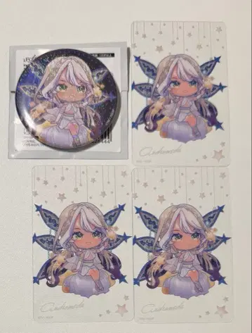 FGO 플라네타륨 미니 캐릭터 클리어 카드 캔뱃지 안드로메다