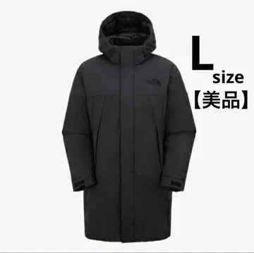 새상품급 The North Face 블랙 롱 다운 자켓