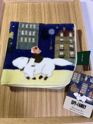애프터눈 티 스파이 패밀리 콜라보 타월 손수건