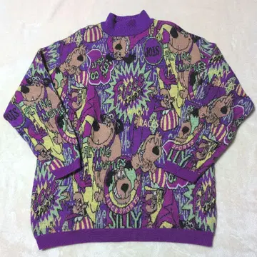 ficce 돈코니시 니트 켄켄 올 패턴 L