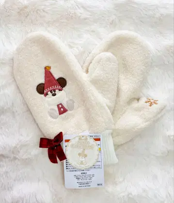 릴린린 2025 크리스마스 도쿄 디즈니 리조트 미튼 장갑 랜드